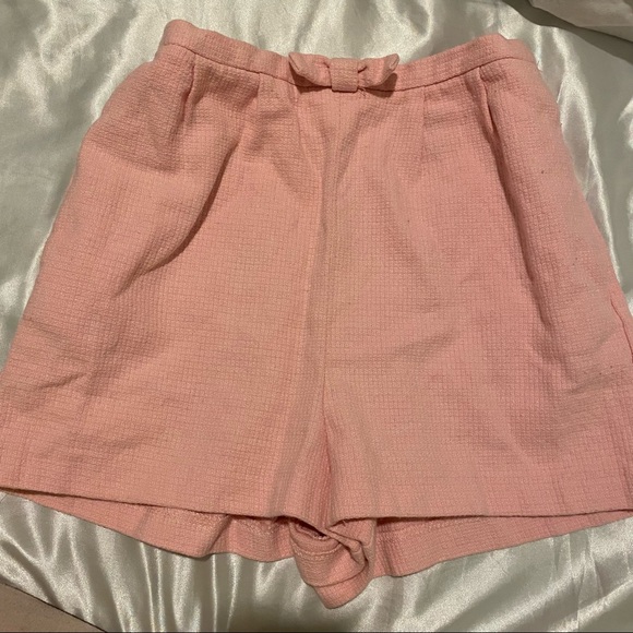 TOPSHOP Pink Shorts XS - Picture 1 of 3